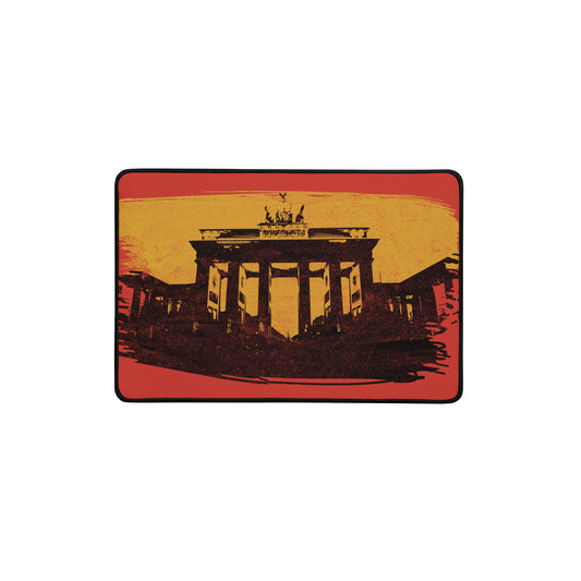 Berlin Desk Mat on modern workspace setup