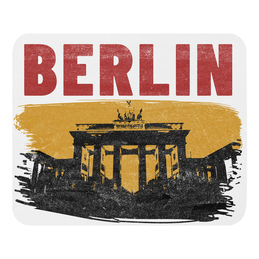 Close-up of smooth Berlin Germany mouse pad surface