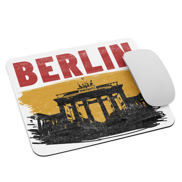 Berlin Germany Mouse Pad on office desk