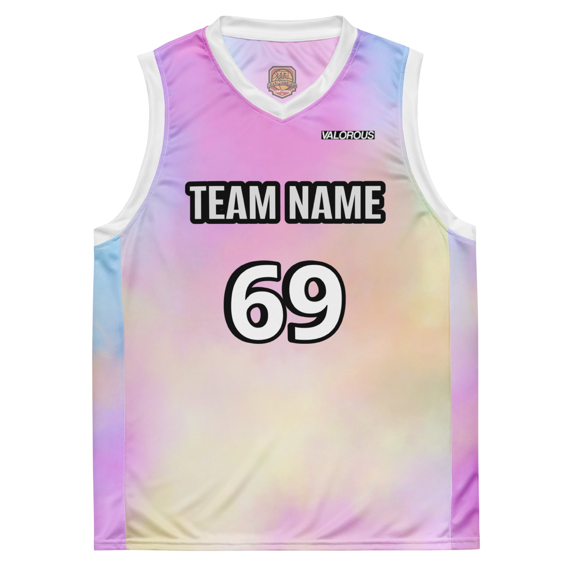 Fitcustomizer custom basketball jersey for teams and individual players