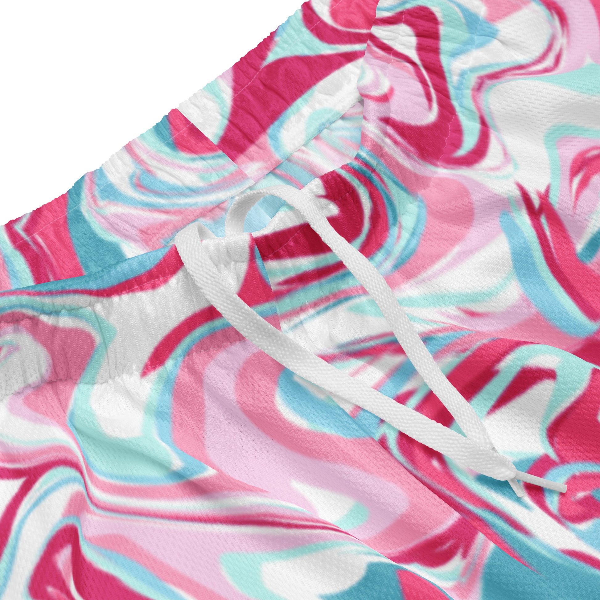 Sustainable basketball shorts with UPF50+ protection