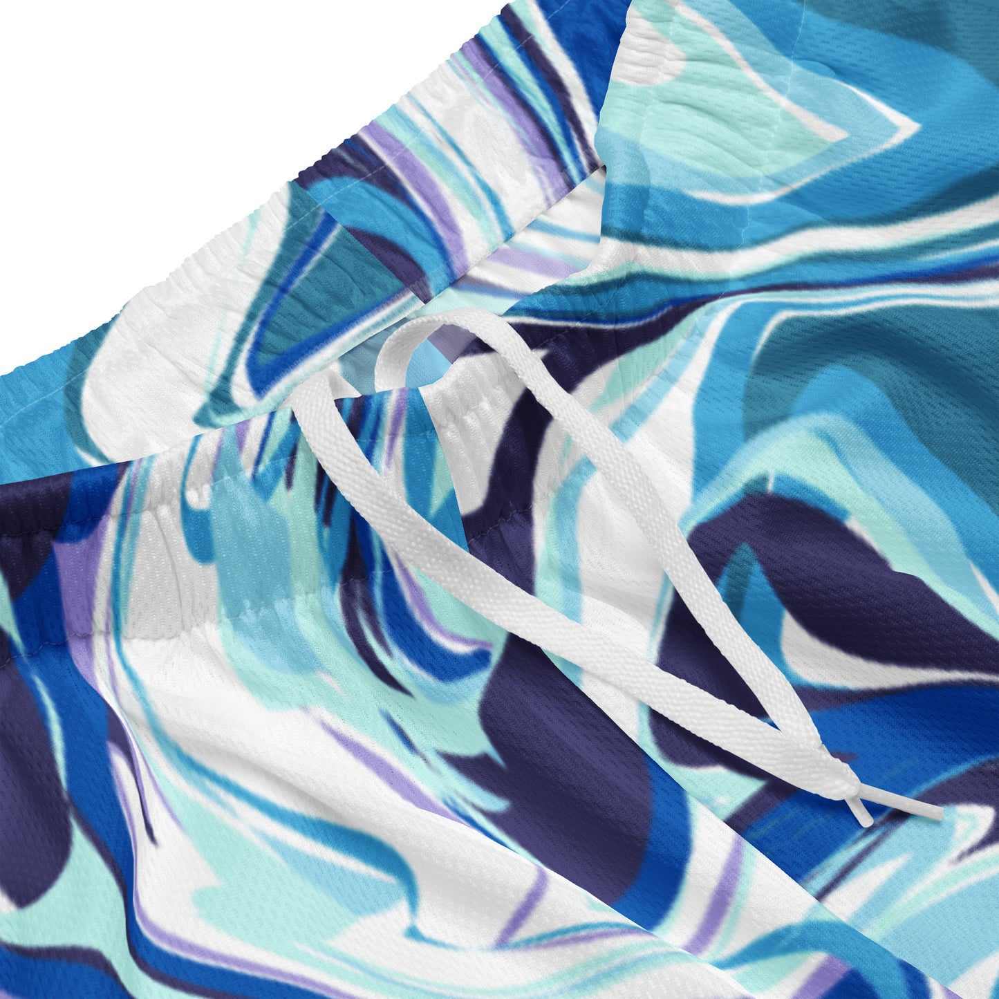 Blue Marble customizable basketball shorts for teams