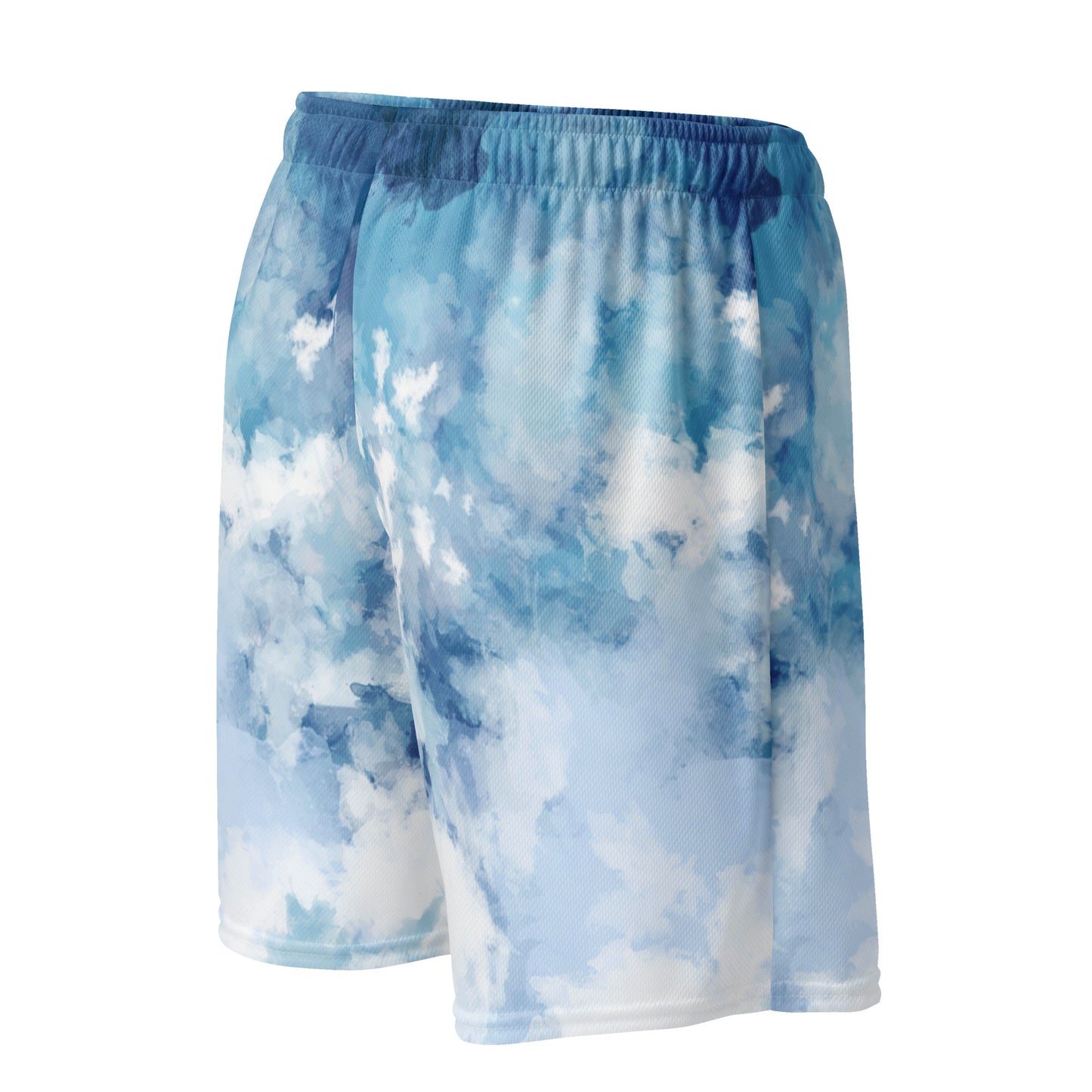 Fitcustomizer Blue Light performance mesh basketball shorts