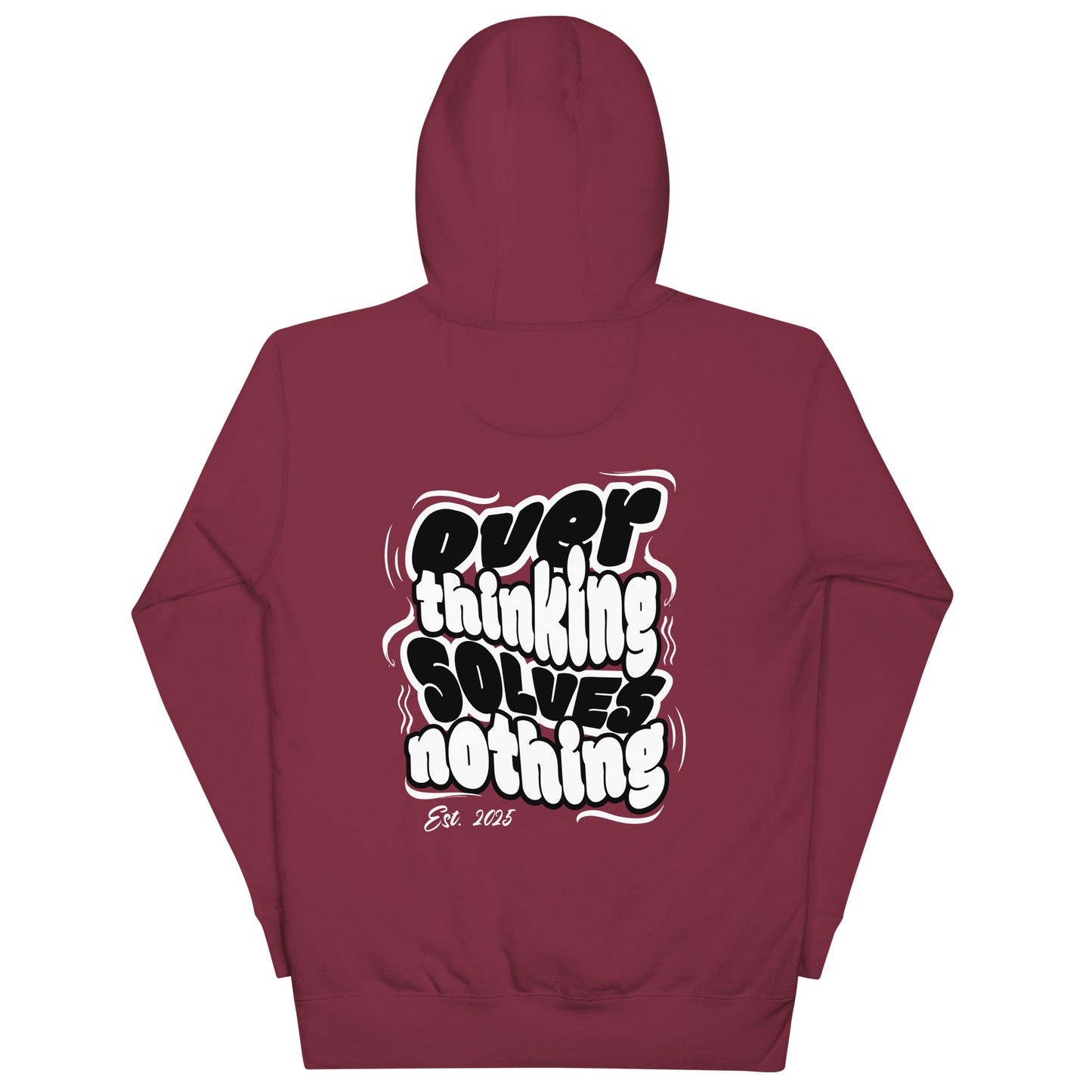 Valorous Never Give Up Unisex Hoodie by Fitcustomizer Oy – Motivational Streetwear in Finland