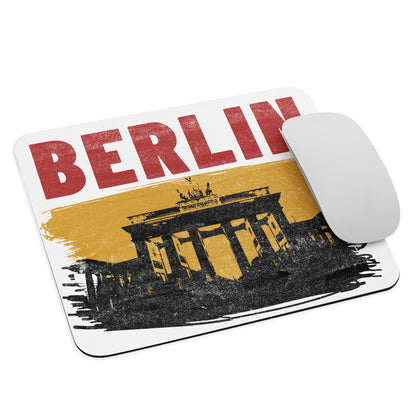 Berlin Germany Mouse Pad on office desk