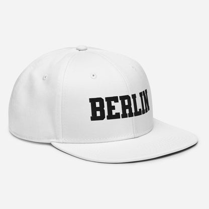 Side angle of high-profile Berlin Germany streetwear cap